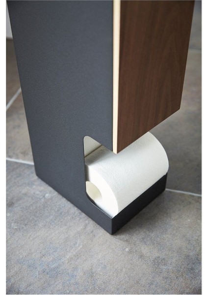 Rin Siyah Yedek Tuvalet Kağıtlık