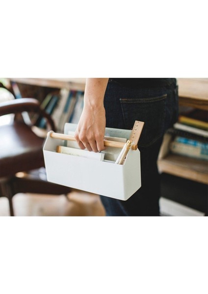 Toskana Beyaz Masa Üstü Düzenleyici