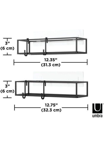 Cubiko Duş Tekneleri, 2'Li Set