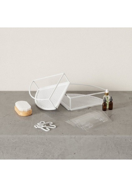 Cubıko 2'Li Beyaz Yapışkanlı Köşe Şampuanlık fırsatları