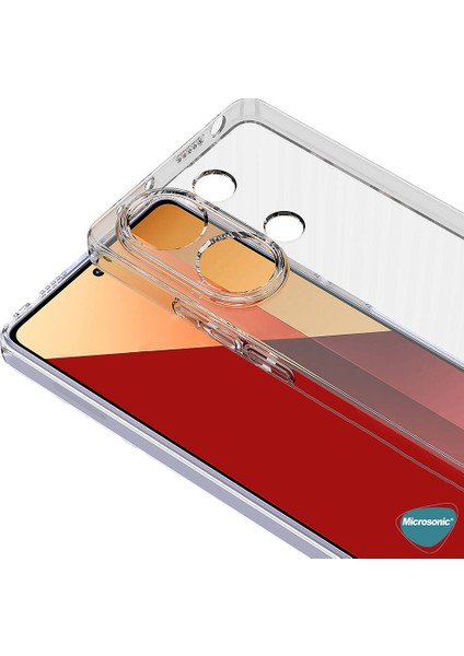 Xiaomi Redmi Note 13 4g Kılıf Transparent Soft Şeffaf