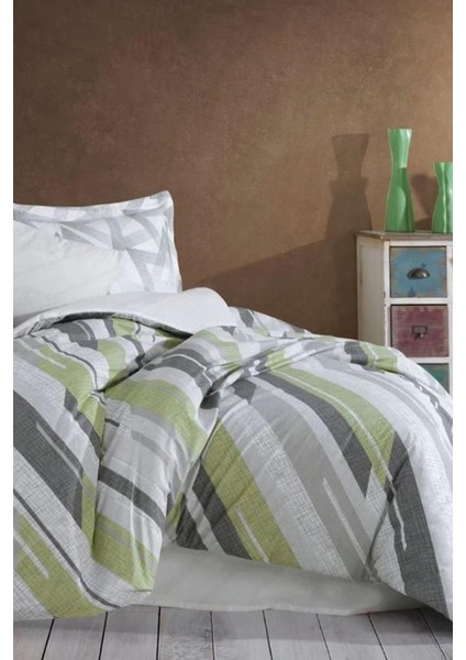 Çift Kişilik Ranforce Nevresim Takımı - Stark Yeşil fiyatları