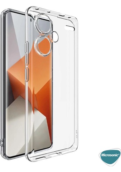 Xiaomi Redmi Note 13 Pro Plus 5g Kılıf Transparent Soft Şeffaf
