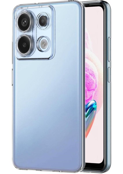Xiaomi Redmi Note 13 5g Kılıf Transparent Soft Şeffaf