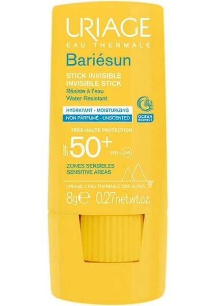 Uriage Bariesun SPF50+ Invisible Stick 8 gr
