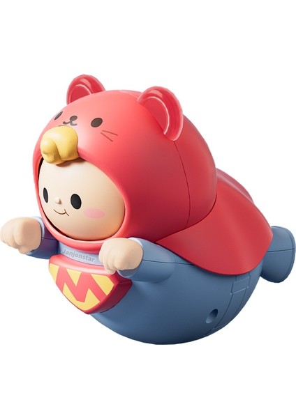 Yeni Küçük Superman Flipper Oyuncak Sevimli ve Sevimli Silikon Kulaklar Bebek Bulmaca ve Erken Eğitim Çocuk Oyuncak (Yurt Dışından)