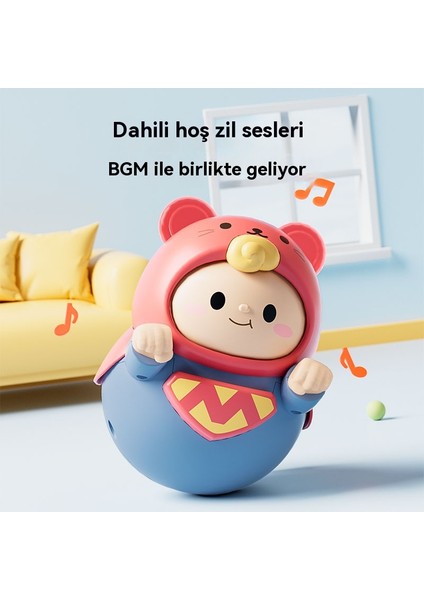 Yeni Küçük Superman Flipper Oyuncak Sevimli ve Sevimli Silikon Kulaklar Bebek Bulmaca ve Erken Eğitim Çocuk Oyuncak (Yurt Dışından) modelleri
