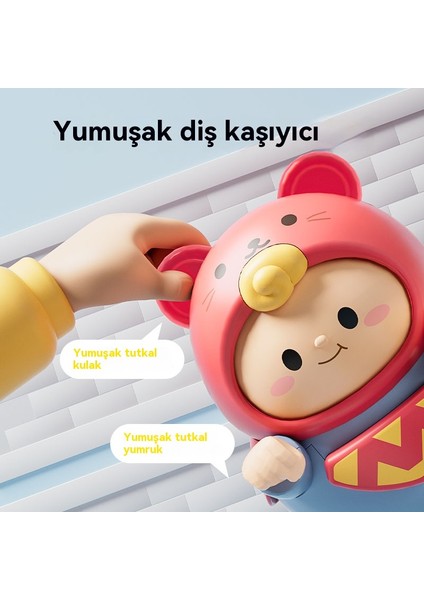 Yeni Küçük Superman Flipper Oyuncak Sevimli ve Sevimli Silikon Kulaklar Bebek Bulmaca ve Erken Eğitim Çocuk Oyuncak (Yurt Dışından) fırsatları