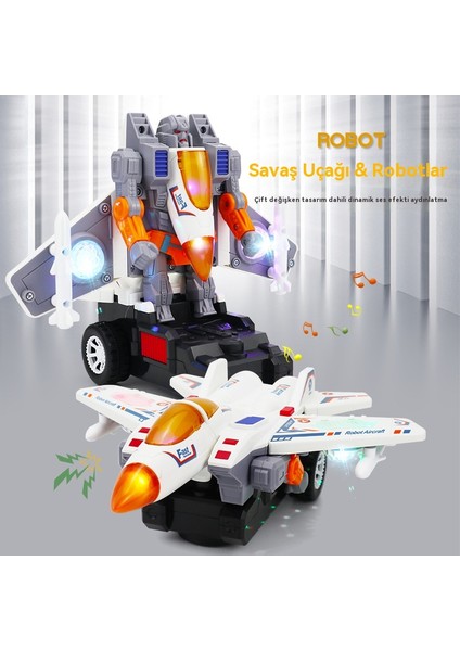 Evrensel Dönen Savaşçı, Renkli Işıklar, Müzik Robotu, Çocuk Elektrikli Oyuncaklar (Yurt Dışından) fırsatları