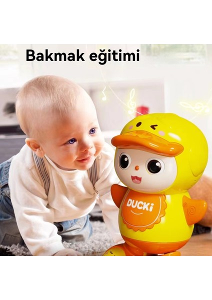 48 Yeni Dans Şarkısı, Sevimli Ördek ve Şarkı Söyleyen Elektrikli Robot, Sevimli ve Eğlenceli Çocuk Oyuncakları (Yurt Dışından)