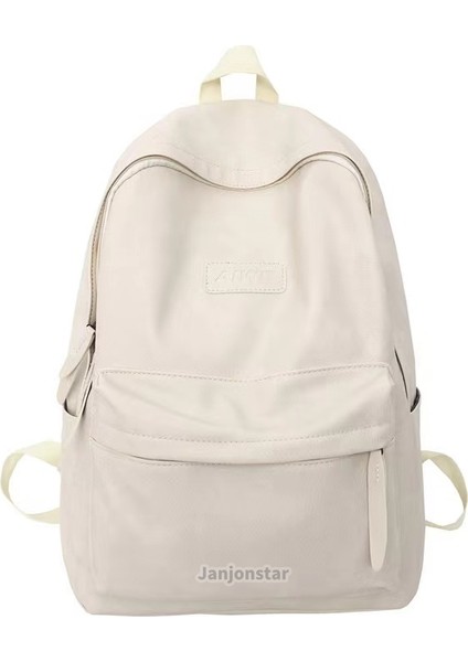 2134 Bahar Yeni Öğrenci Sırt Çantası Okul Çantası Basit Kore Tarzı Sırt Çantası Kadın Seyahat Eğlence Çantası (Yurt Dışından)