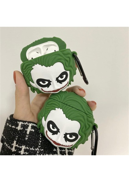 Air Pods Pro Kılıf Cartoon Figürlü Silikon Crtn-Fgr-Jkr