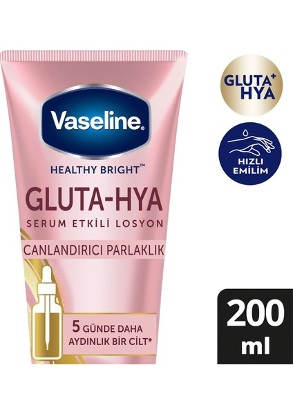 Gluta Hya Serum Etkili Losyon Canlandırıcı Parlaklık 200 ml