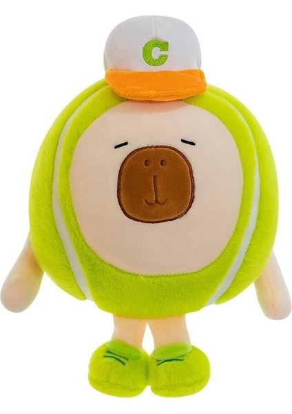 Capibala Spor Tenisi Capibara Peluş Oyuncak (Yurt Dışından)