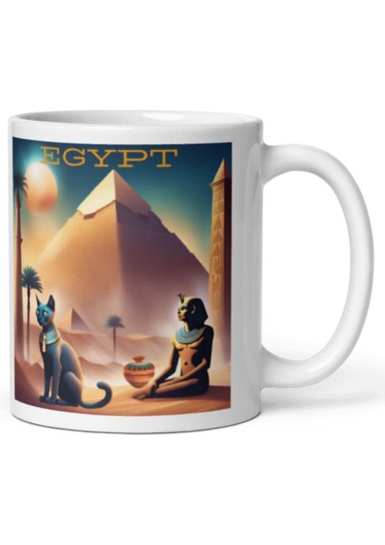 Mısır Hediye Kutusu 10 Parça Kupa Magnet Anahtarlık Kutu modelleri