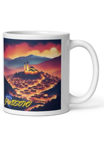 Kosova Hediye Kutusu 10 Parça Kupa Magnet Anahtarlık Kutu modelleri