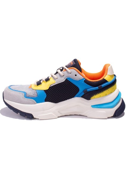 Vıncentbb Gri Mavi Ortopedik Günlük Erkek Spor Ayakkabı modelleri