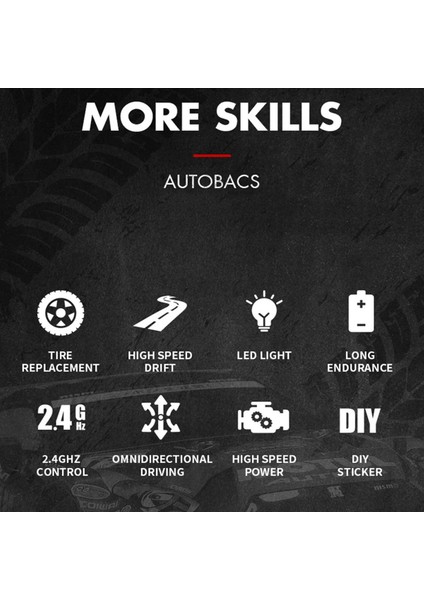 2.4ghz Işıklı 1:16 Drift Model Yedek Lastikli Uzaktan Kumandalı Drift Arabası Drag Car Yarış Arabası indirimleri