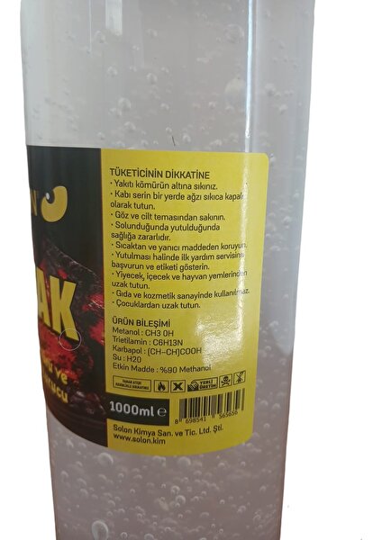 Mangal Soba Şömine Tutuşturucu Jel Yakıt 500 Ml.