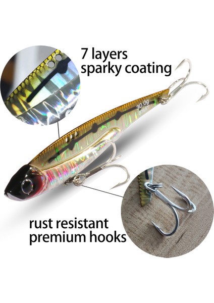 H Tarzı 20G Vıb Balıkçılık Cazibesi 20G 25G 30G Metal Jig Batan Büyük Bıçak Döküm Tiz Fahişe Kaşık Tıtreşım Pesca Sert Yem Mücadele (Yurt Dışından) modelleri