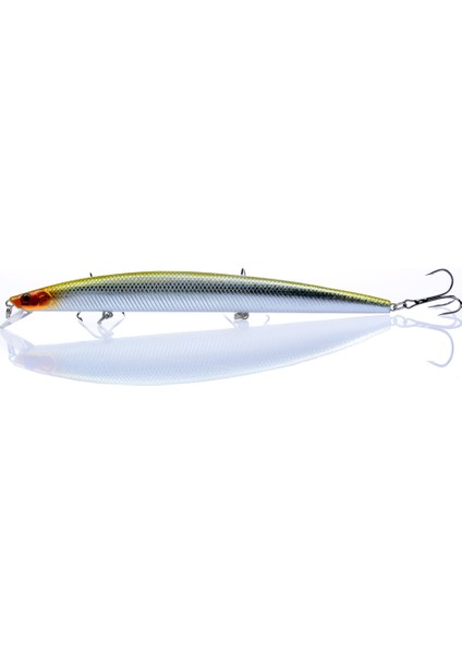 No8 Tarzı Renk 18 cm 24G Büyük Lazer Minnow Balıkçılık Cazibesi Yüzen Isca Yapay Sert Yem Balıkçılık Wobblers Crankbait Yüzme Yem (Yurt Dışından)