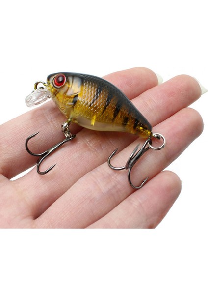 No.11 Tarzı 1 Adet Mini Krank Balıkçılık Lures G Yüzen Yapay Sert Yem Japonya Bas Pike Olta Takımı Wobblers Pesca Crankbait (Yurt Dışından) fiyatları