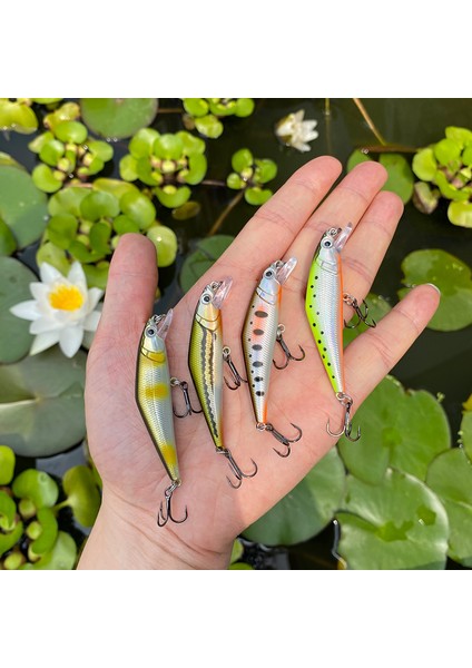 Ben Tarzım Sıcak Japon Li Pesca Akışı Balıkçılık Cazibesi Dg Batan Minnow Yapay Sert Yem Alabalık Levrek Pike Somon (Yurt Dışından) modelleri