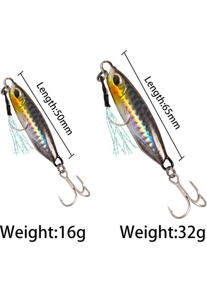 Jl-85-4 Tarzı 65MM-32G Metal Payetler Balıkçılık Cazibesi 16GG Crankbait Jig Shads Kaşık Yapay Yemler Wobbler Dönen Yem Deniz Lures Pesca (Yurt Dışından) indirimleri