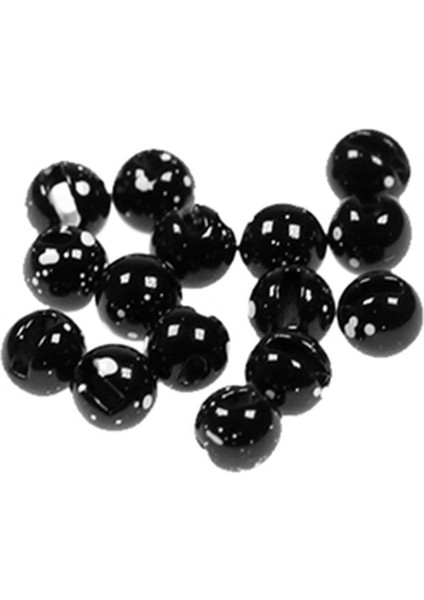 Siyah Stil 2,5 mm Lot Güzel Tasarlanmış Oluklu Tungsten Boncuk Fly Bağlama Boncuk Tungsten Fly Bağlama Malzemesi Balıkçılık (Yurt Dışından)