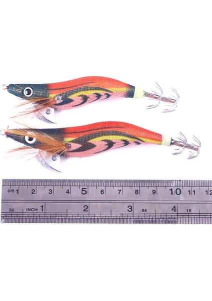 No.4 Stili No.3 Boyutu Kutulu Ahşap Karides Balıkçılık Cazibesi 2.5 # 3.0 # 3.5 # Kurşun Platin Kalamar Aydınlık Lures Ahtapot Cuttlefrimp Yemler Çıngırak Olmadan (Yurt Dışından)