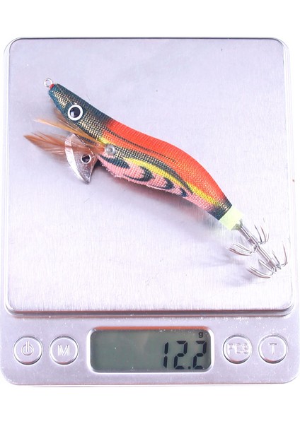 No.4 Stili No.3 Boyutu Kutulu Ahşap Karides Balıkçılık Cazibesi 2.5 # 3.0 # 3.5 # Kurşun Platin Kalamar Aydınlık Lures Ahtapot Cuttlefrimp Yemler Çıngırak Olmadan (Yurt Dışından)