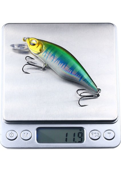 No.4 Stili Hengjia Yüzen Minnow 11.8g 9.2 cm Balıkçılık Cazibesi Lazer Sert Yapay Yem Wobblers Pike Sazan Swimbait Crankbaits Mücadele (Yurt Dışından) indirimleri
