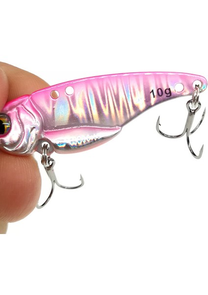 Pembe Tarzı 15G Yüksek Li Metal Vıb G mm Balıkçılık Cazibesi Titreşim Kaşık Sert Yemler Crankbait Wobbler Swimbait Ağustosböceği Vıb Mücadele (Yurt Dışından) fırsatları