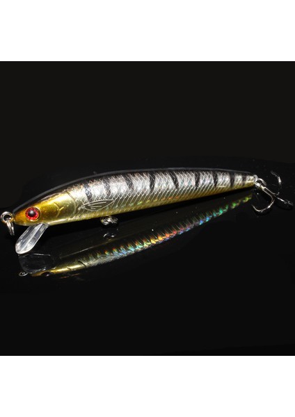 No9 Stili 1 Adet Lazer Minnow Balıkçılık Cazibesi 9.5 cm 8.5g Pesca Kanca Balık Wobbler Krankbait Yapay Japonya Sert Yem Swimbait Mücadele (Yurt Dışından)