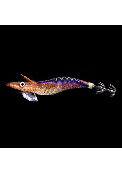 No.7 Tarzı No.3 Boyutu Kutulu Ahşap Karides Balıkçılık Cazibesi 2.5 # 3.0 # 3.5 # Kurşun Platin Kalamar Aydınlık Lures Ahtapot Cuttlefrimp Yemler Çıngırak Olmadan (Yurt Dışından)