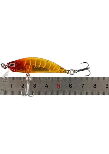 M Tarzı 5.5 cm 5g Minnow Wobbler Balıkçılık Cazibesi Jerkbait Yem Levrek Pesca Mking Wobblers Balıkçılık Lures Sert Derin Yapay Yem (Yurt Dışından) indirimleri