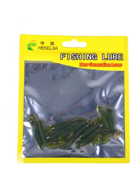 SO041-2 Tarzı Hengjıa Ack Yumuşak T Kuyruk Balıkçılık Cazibesi Seti Grub Solucan Swimbaits Silikon Yemler Pesca Bas Sazan Olta Takımı Silikon Yem (Yurt Dışından)