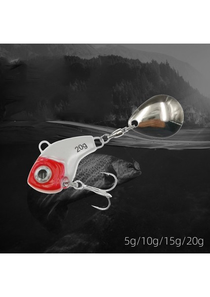 Altın Tarzı 20G 1 Adet Dönen Metal Vıb Titreşim Yem Kaşık Balıkçılık Lures G Jigs Alabalık Kış Balıkçılık Sert Yemler Pesca Mücadele (Yurt Dışından) indirimleri