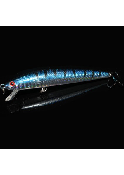 NO12 Tarzı 1 Adet Lazer Minnow Balıkçılık Cazibesi 9.5 cm 8.5g Pesca Kanca Balık Wobbler Krankbait Yapay Japonya Sert Yem Swimbait Mücadele (Yurt Dışından)
