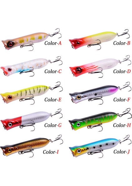 D1 Stili M 11G 6 # Kanca Pesca Yapay Yem Peche Olta Takımı Üst Su Için Levrek Popper Cazibesi Balıkçılık Wobbler Crankbait (Yurt Dışından) modelleri