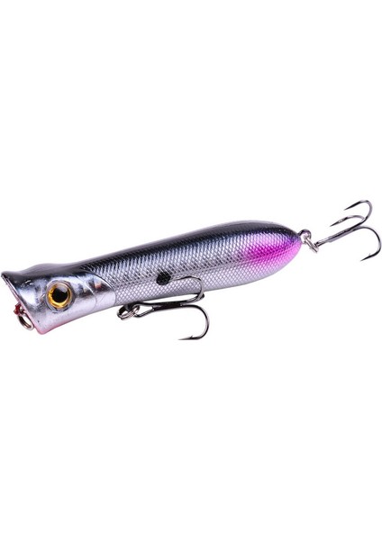 A1 Stili M 11G 6 # Kanca Pesca Yapay Yem Peche Olta Takımı Üst Su Için Levrek Popper Cazibesi Balıkçılık Wobbler Crankbait (Yurt Dışından)