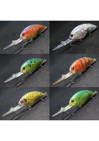 C733X69 Stili Wlure Balıkçılık Lures Crankbait Wobbler 11G 8.5 cm Derin Su Dalgıç Sıkı Yüzen Yüksek Reflectio (Yurt Dışından) indirimleri