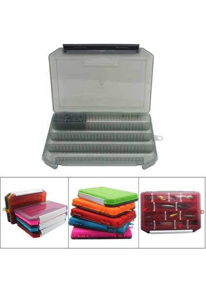 Bordo Tarzı Olta Takımı Kutusu Depolama Tepsisi Çıkarılabilir Bölücüler ile Balıkçılık Lures Kanca Durumda Yumuşak Yem Cazibesi Kanca Aksesuarları Pesca Aracı (Yurt Dışından) modelleri