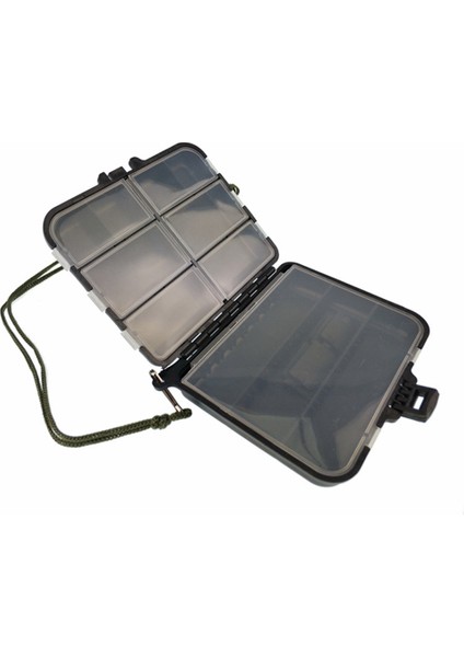 L Tarzı Çok Yuvalı Olta Takımı Kutusu Balıkçılık Kancası Için Döner Halka Yem Cazibesi Saklama Kutusu (Yurt Dışından)