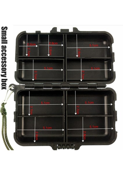 L Tarzı Çok Yuvalı Olta Takımı Kutusu Balıkçılık Kancası Için Döner Halka Yem Cazibesi Saklama Kutusu (Yurt Dışından) fiyatları