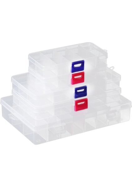 3 Adet Tarzı Yuvaları Ayarlanabilir Plastik Balıkçılık Sahte Olta Takımı Kutusu Saklama Kutusu Taşınabilir Mücadele Çok Fonksiyonlu Olta Takım Kutusu (Yurt Dışından)