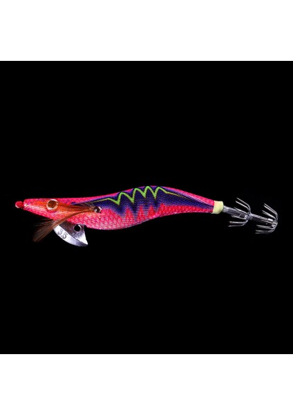No.1 Stili No.2.5 Boyutu Kutulu Ahşap Karides Balıkçılık Cazibesi 2.5 # 3.0 # 3.5 # Kurşun Platin Kalamar Aydınlık Lures Ahtapot Cuttlefrimp Yemler Çıngırak Olmadan (Yurt Dışından)