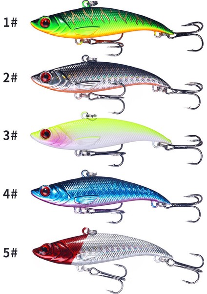 No.1 Stili Kış Çıngırak Vıb Balıkçılık Lures 7..# Vib Lures Balıkçılık Titreşim Sert Yem Pike Batan Icsa Yapay Wobblers (Yurt Dışından) fırsatları