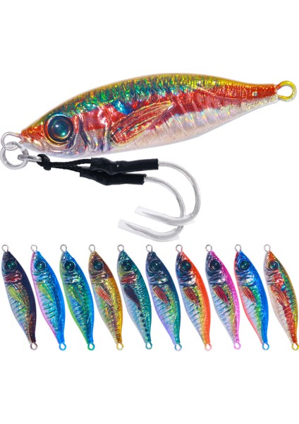 No.10 Stili 31.9g Newup Kıyı Döküm Metal Jig Cazibesi Tuzlu Su 31.9g 40G 62G 81.7g Yavaş Jig Spoog Yem Bas Tungsten Balıkçılık Cazibesi (Yurt Dışından) modelleri