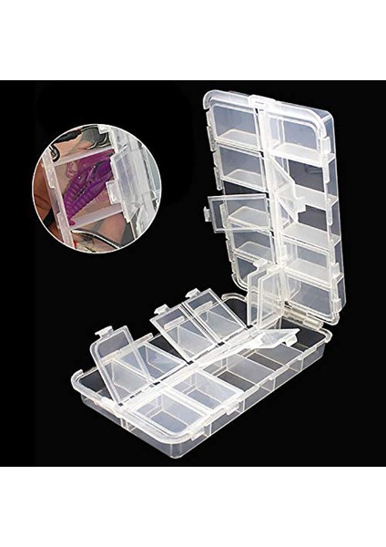 Net Stil Premium Olta Takımları Saklama Kutusu Organizatör Witompartments Ayarlanabilir Bölücüler ile Takım Takım Kutuları (Yurt Dışından) fırsatları